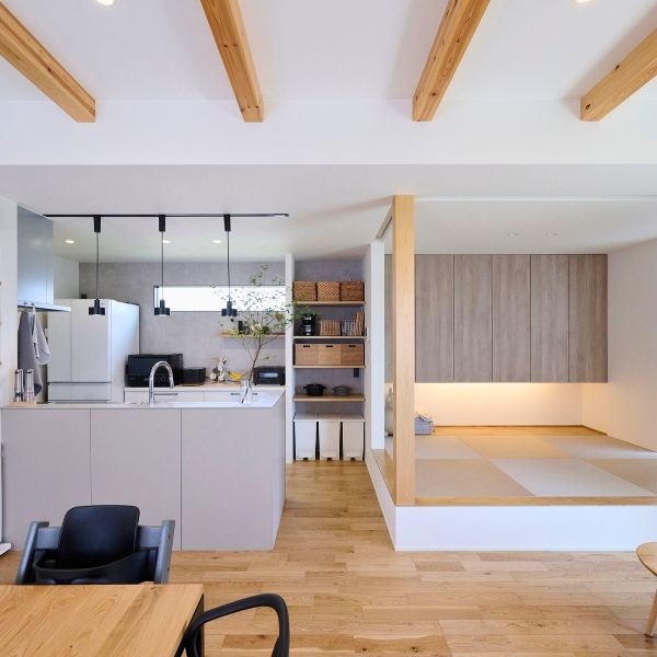 スムーズな暮らしが叶う家の画像